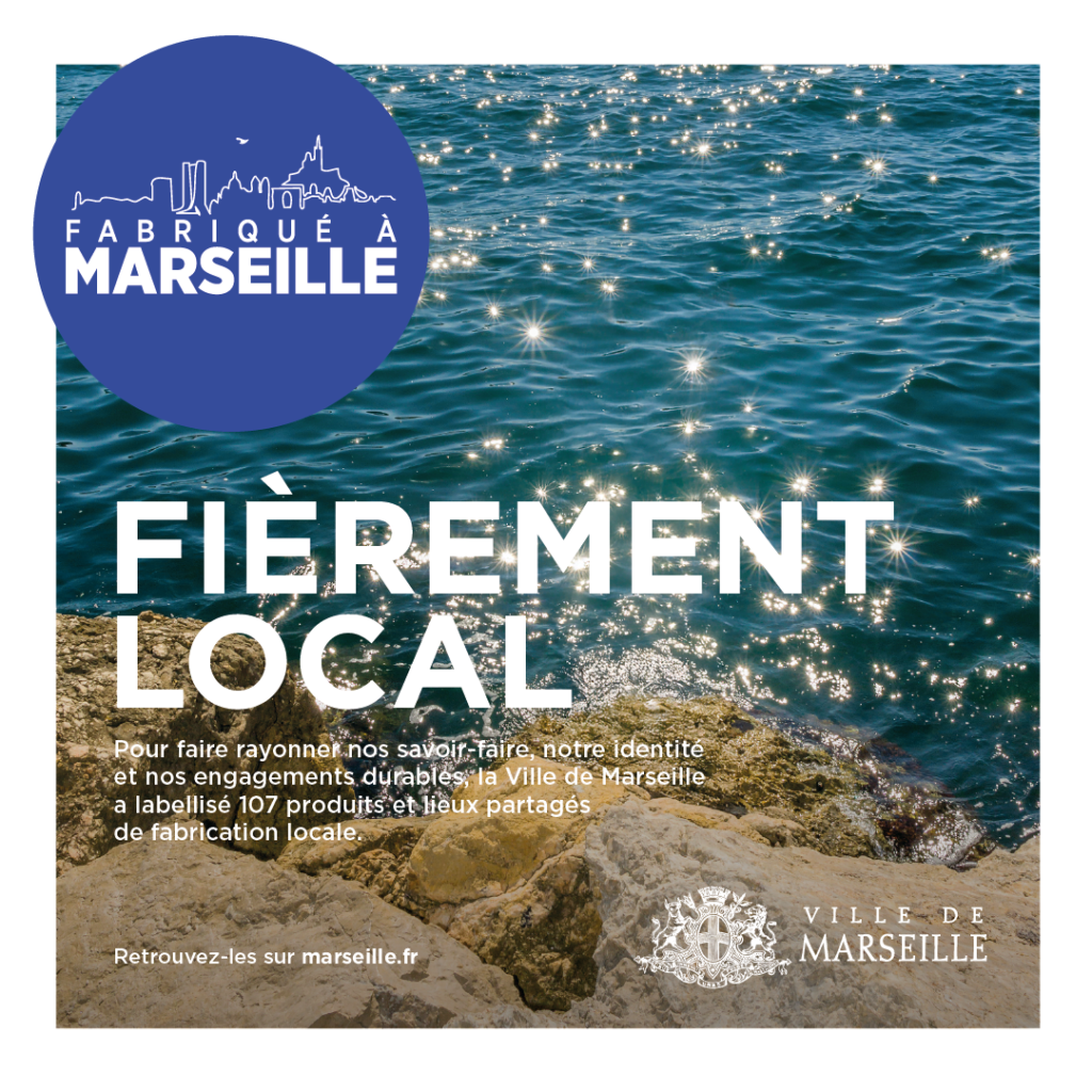 communication du label fabriqué à marseille transmis par la mairie lors de la remise des prix